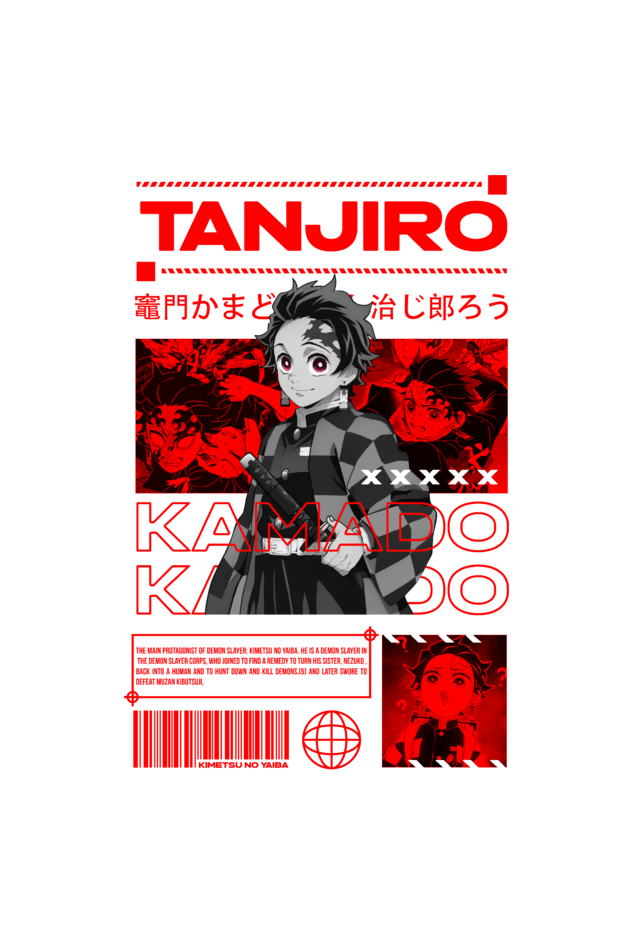 Tanjiro Unisex Oversized T-Shirt