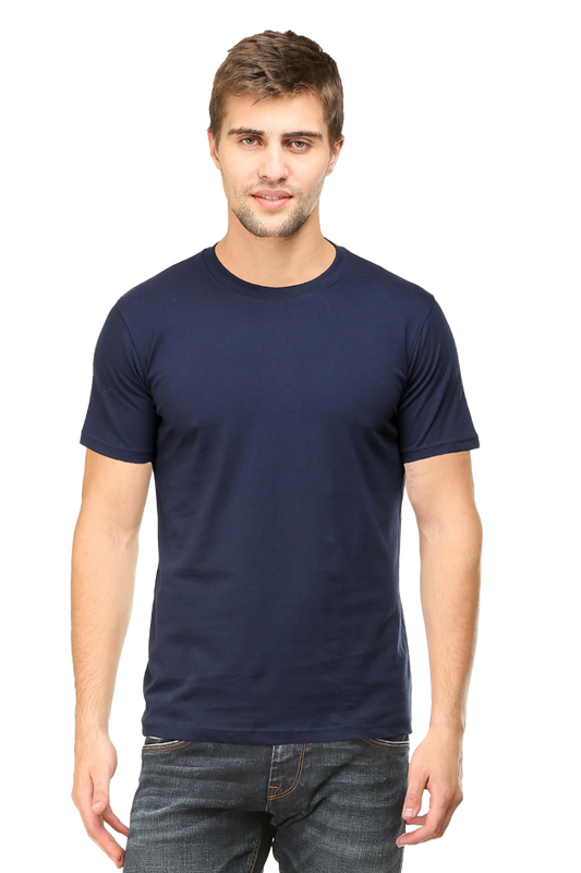 Nautical Navy Blue Tee - Essential Everyday Wear | Zustify