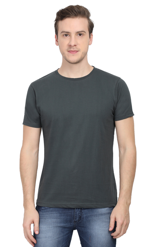 Classic Steel Grey T-Shirt - Timeless Comfort | Zustify