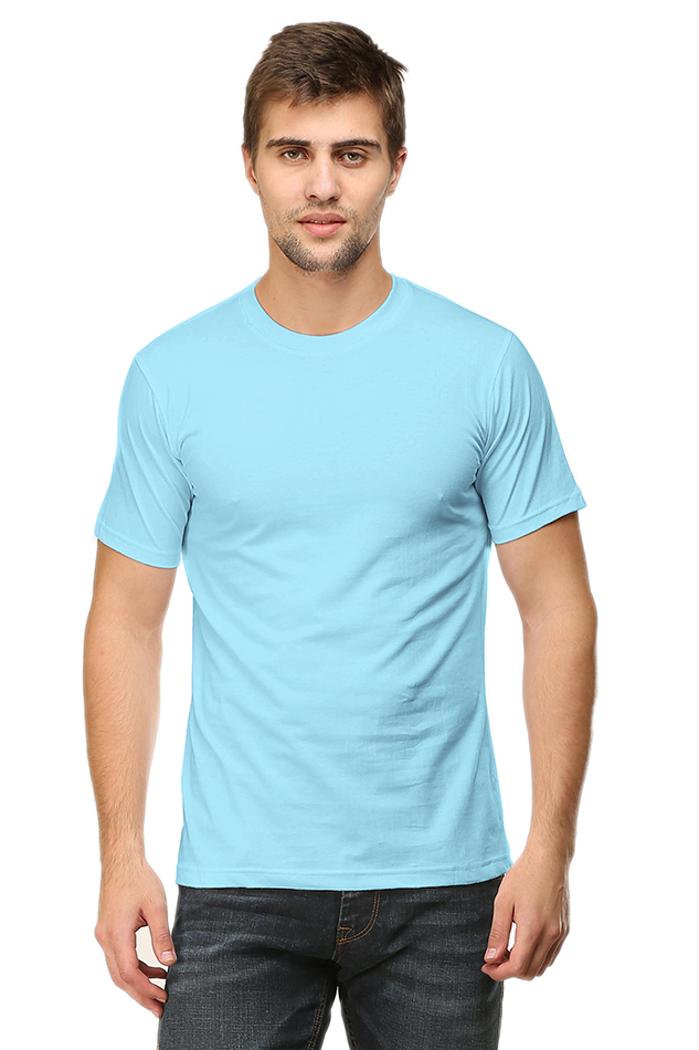 Light Baby Blue Tee - Refreshing Unisex Comfort | Zustify